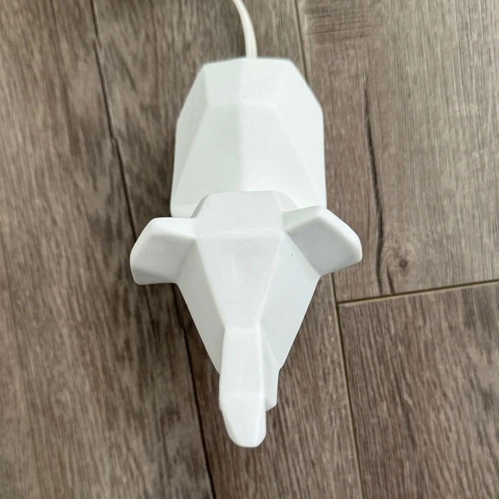 Restoration Hardware Modern Safari Animal Porcelain Nightlight - Elephant